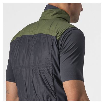 Gilet Castelli Unlimited Puffy Kaki / Gris