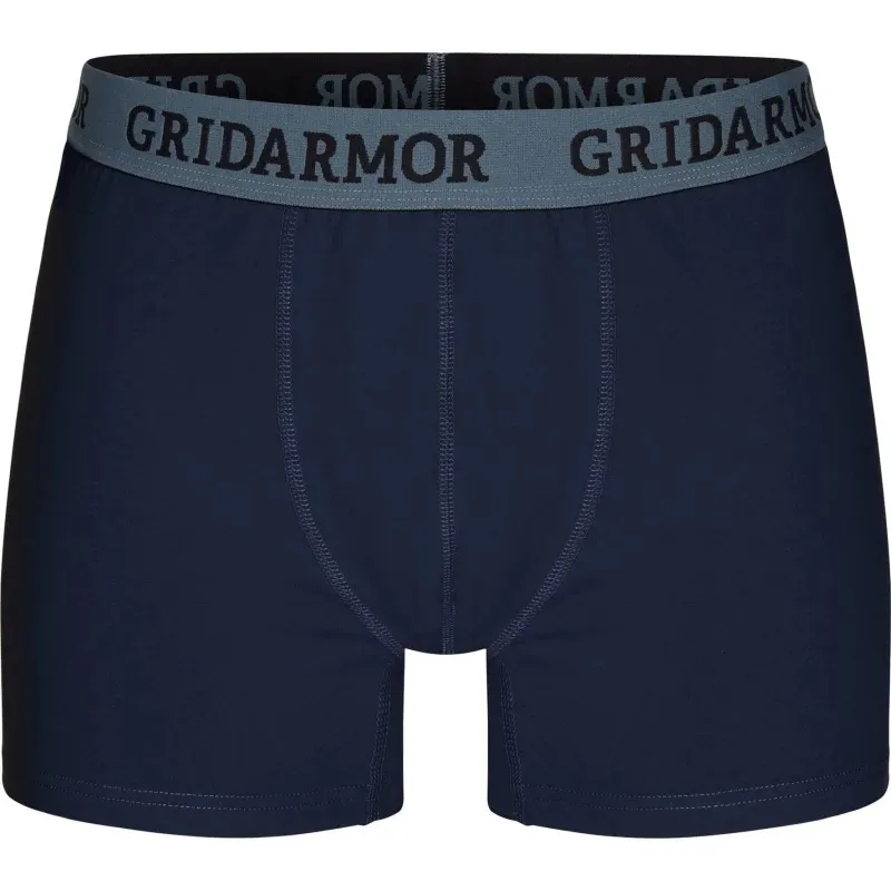 Gridarmor Men's Steine 3p Cotton Boxers 2.0 Multi Color