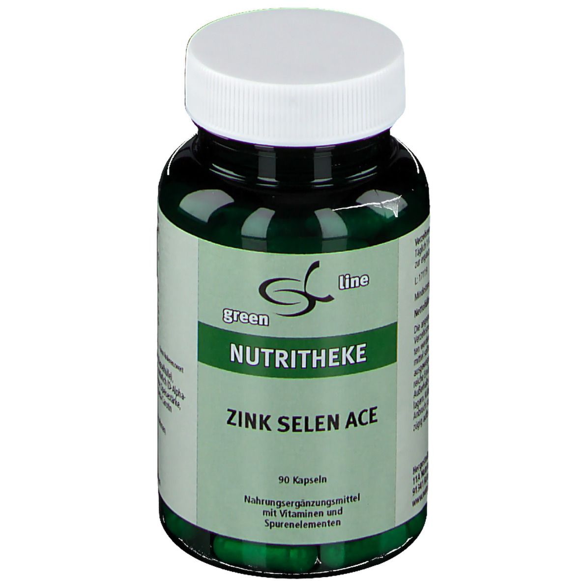 green line NUTRITHEKE Zink Selen ACE