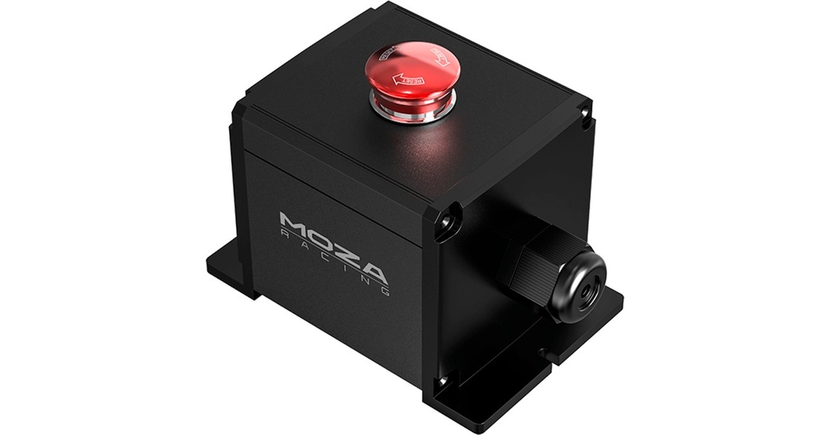 MOZAE-Stop Switch schakelaar  (Zwart/rood)