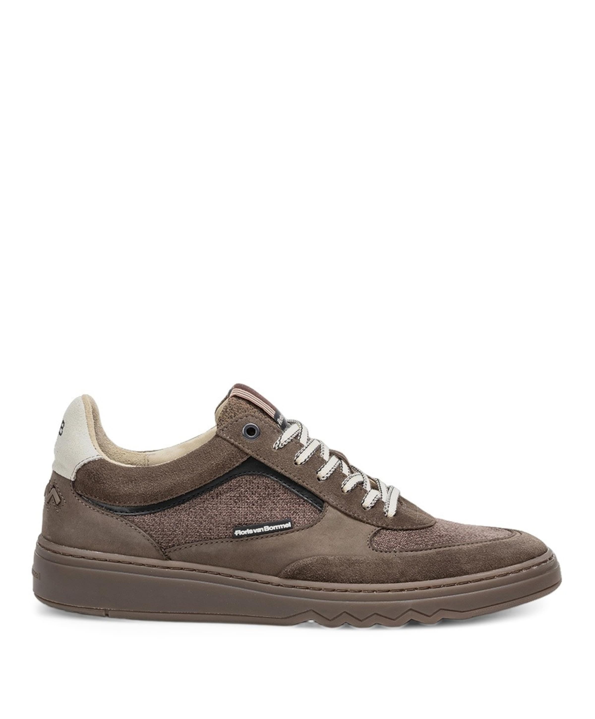 Floris van Bommel heren veterschoenen beige
