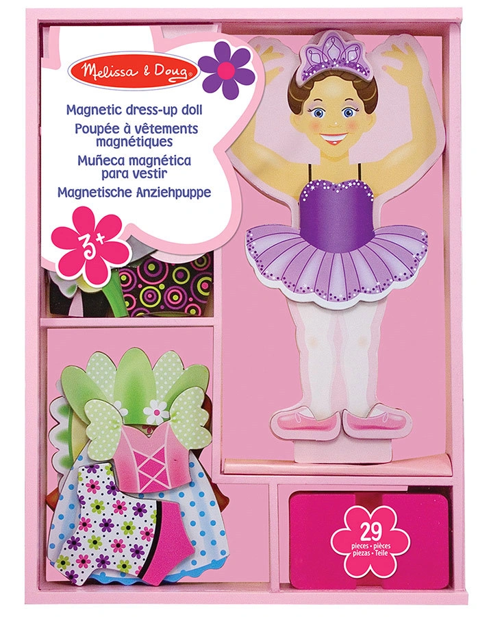 Magnet-Spielzeug NINA BALLERINA DRESS-UP-SET