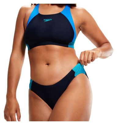 Maillot de Bain 2 pièces Femme Speedo Colourblock Splice Bleu