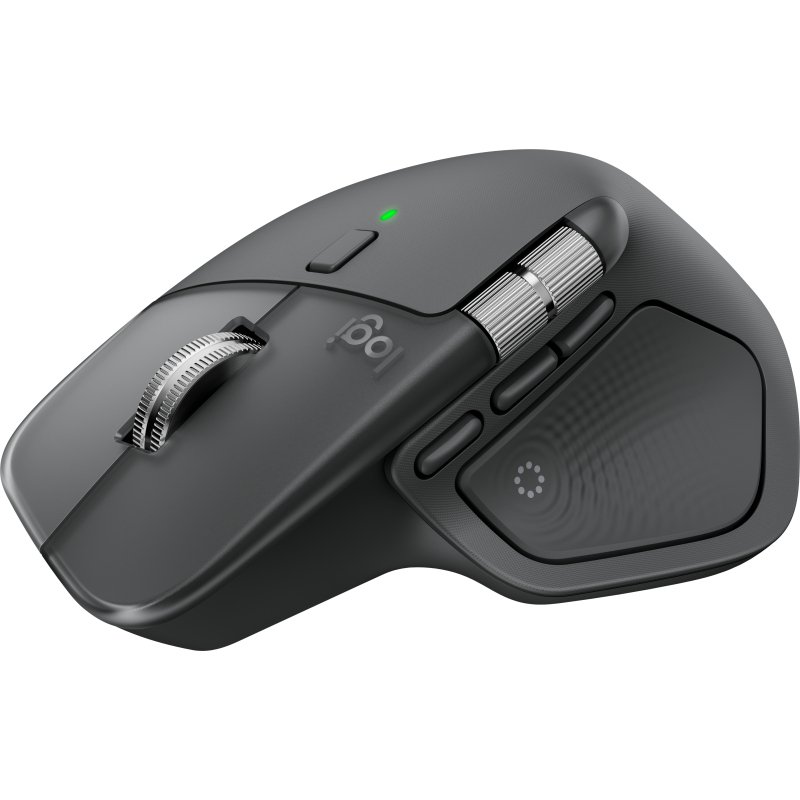 Logitech MX Master 4 souris Bureau Droitier RF sans fil + Bluetooth Laser 8000 DPI