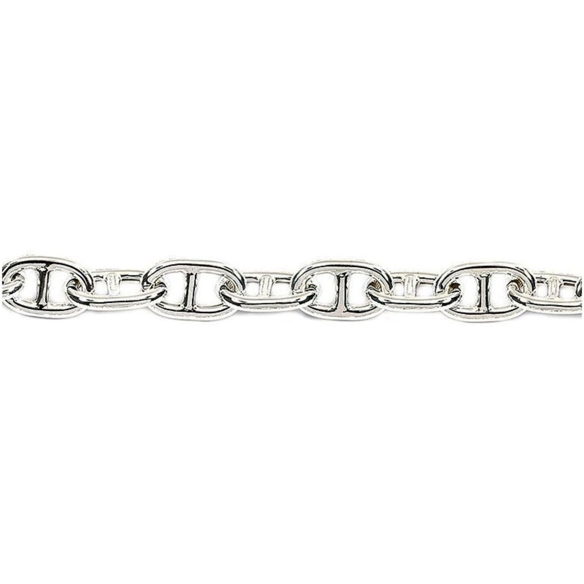 Collier chaine homme maille marine 50 cm 50cm en argent 2mm