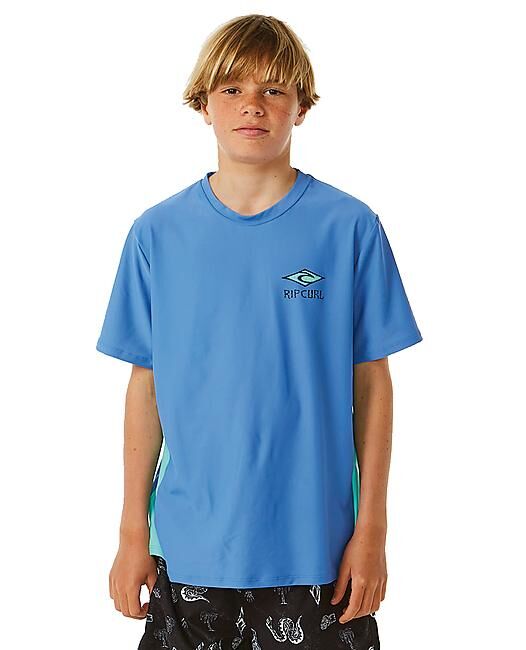 RIP CURL - T-SHIRT LYCRA LOST ISLANDS LOGO UPF S/S-BOY