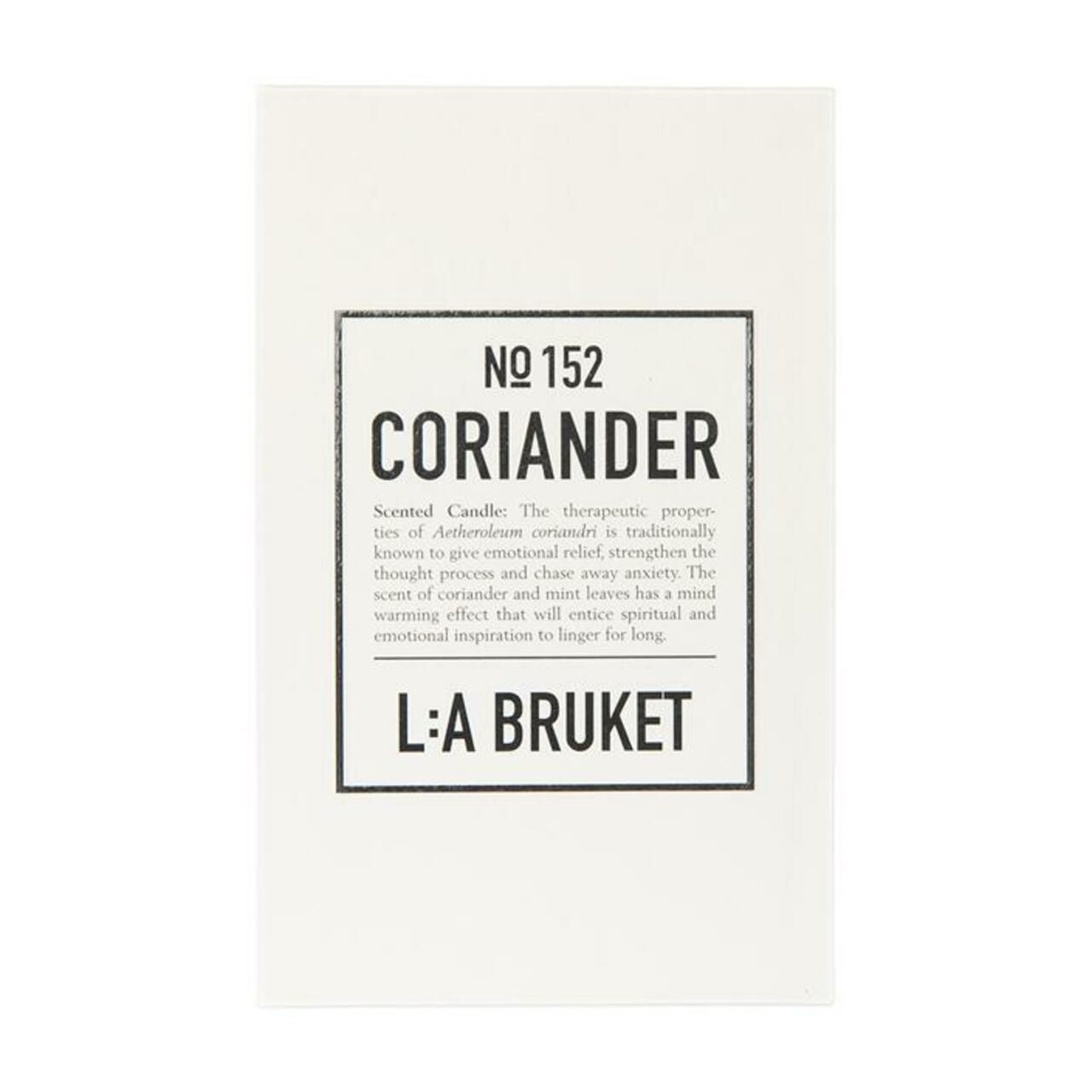 L:A Bruket, 152 Candle Coriander