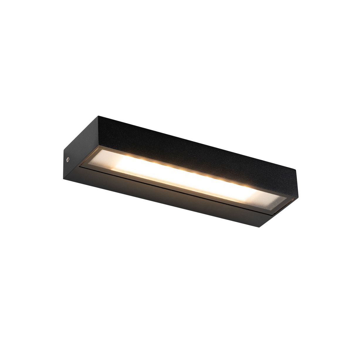Moderne wandlamp zwart incl. LED IP65 - Hannah