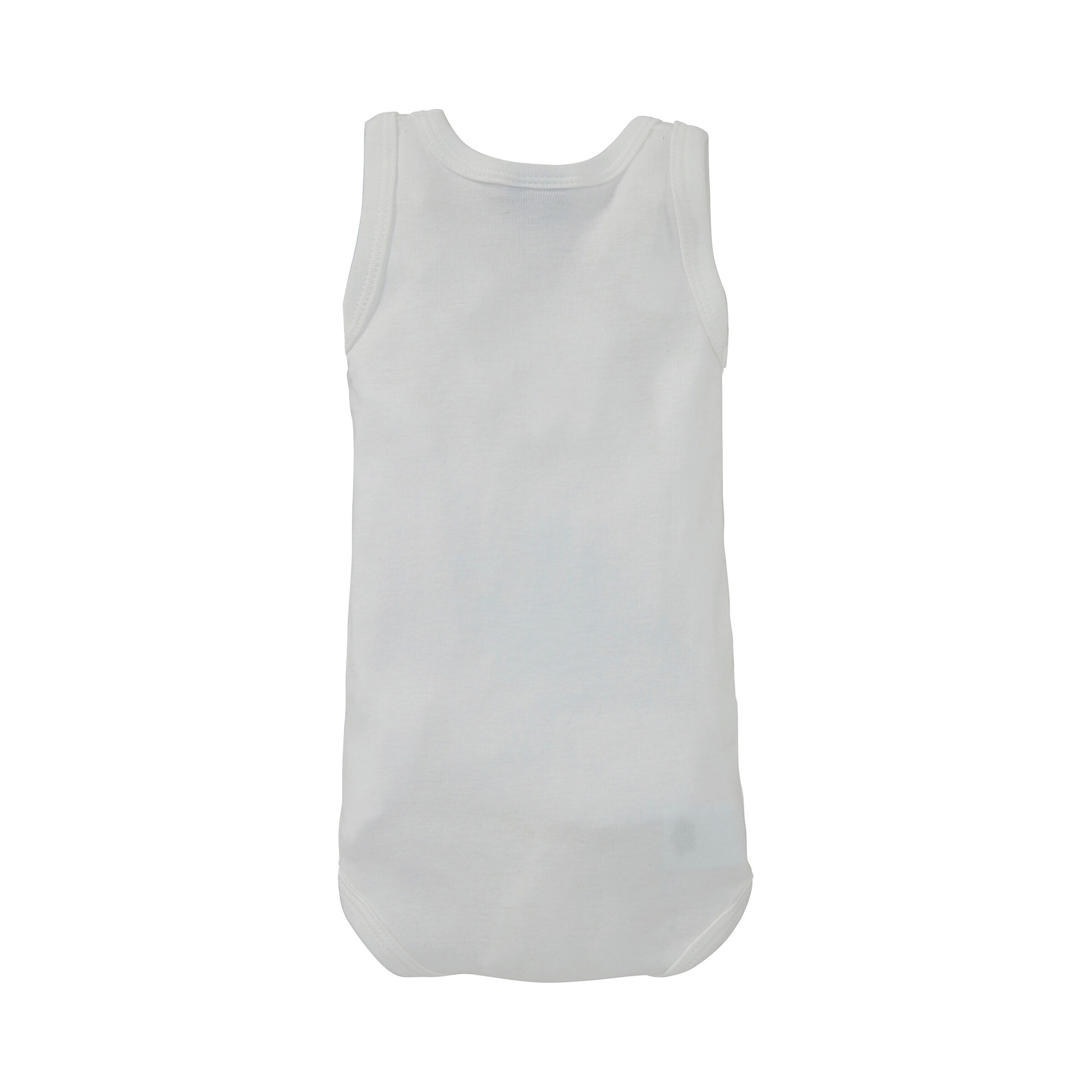 Petit Bateau 3er-Pack Bodys ohne Arm Uni Ringel Streifen