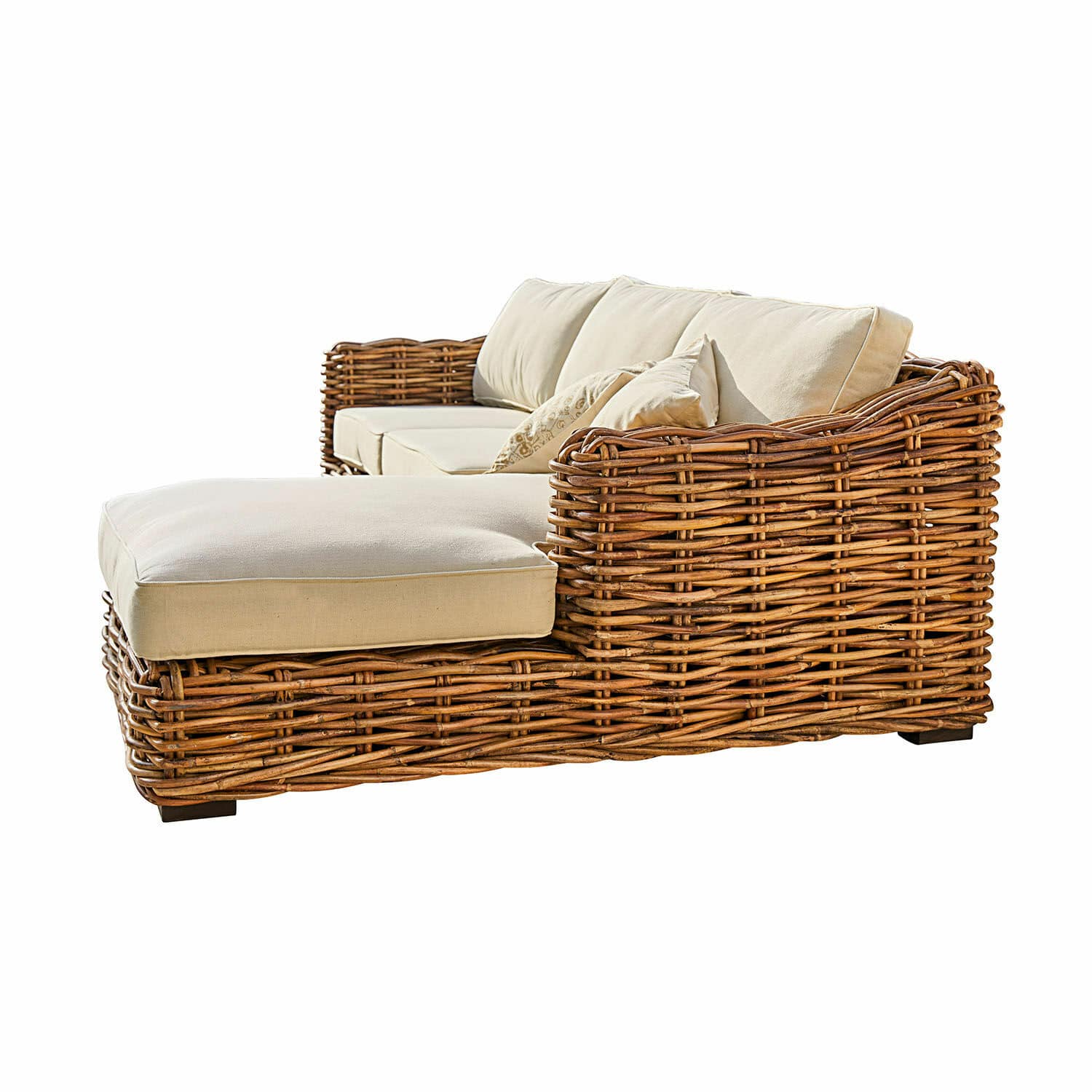 Sofa Villedieu creme/braun