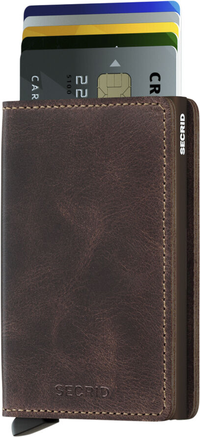 Secrid Slimwallet Mørkebrun