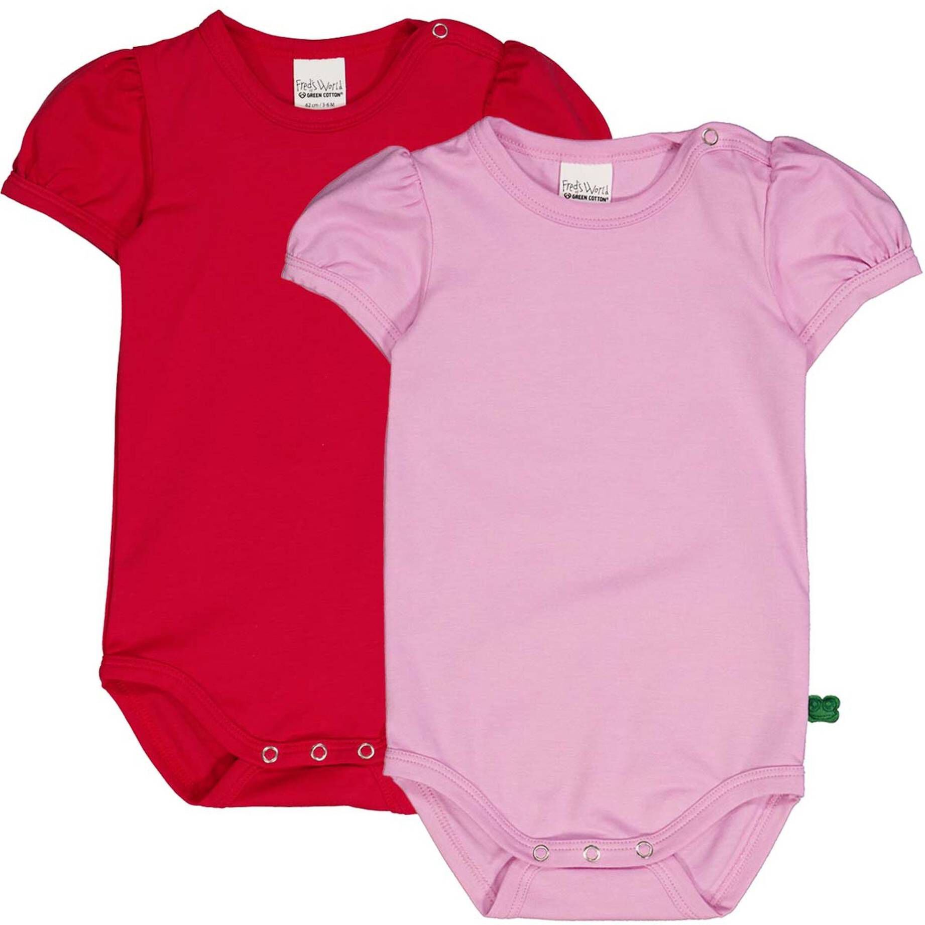 Fred's World by Green Cotton| Kinder Kurzarmbody 2er-Pack
