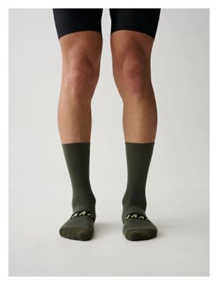 Chaussettes Merino Maap Alt_Road Vert