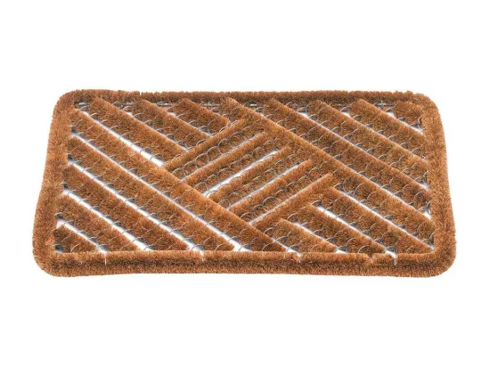 Paillasson 39x59 tissé en coco DRANO marron