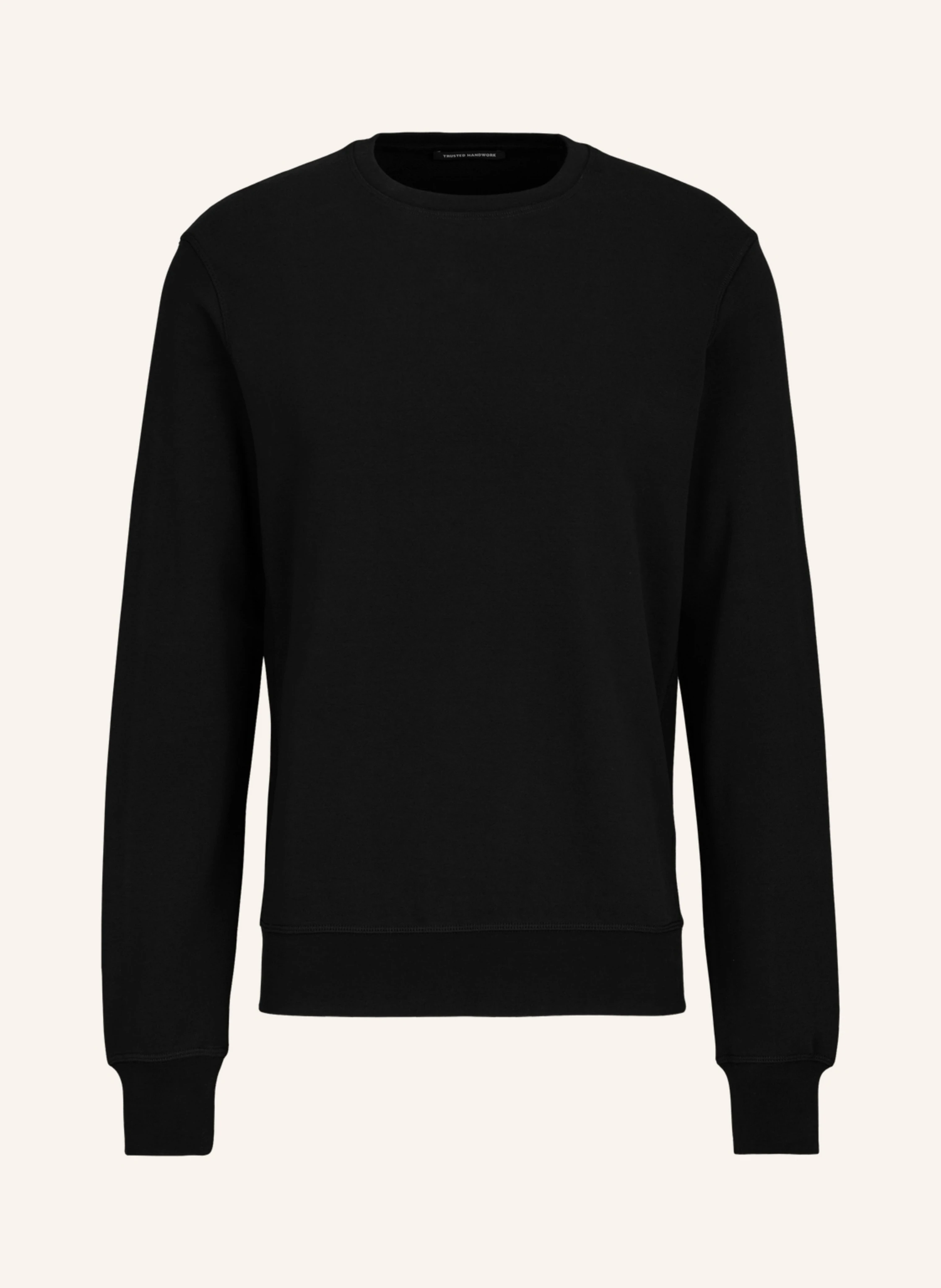 TRUSTED HANDWORK Round Neck 1/1-Sleeve Sweatshirt