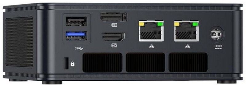 GMKtec - M5 PLUS - Mini PC - Zwart - AMD Ryzen 7 5825U - Windows 11 Pro
