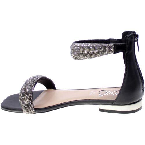 Exé Shoes - Sandalo Donna Nero Amelia-570 Negro