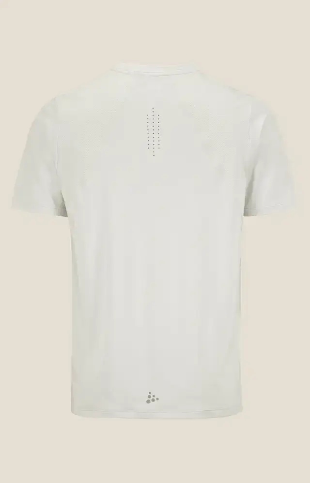 Craft ADV Essence 2 Hardloopshirt Korte Mouwen Beige Heren