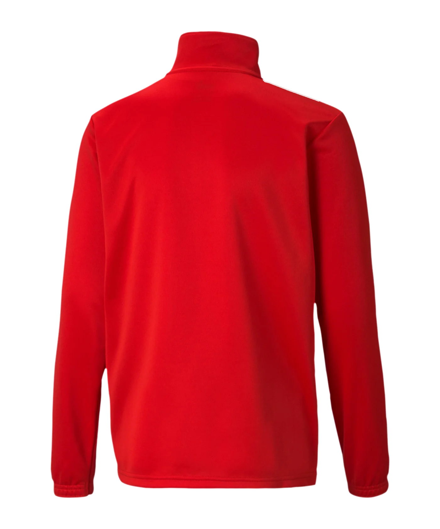 PUMA teamRISE HalfZip Sweatshirt Kids Rot F01