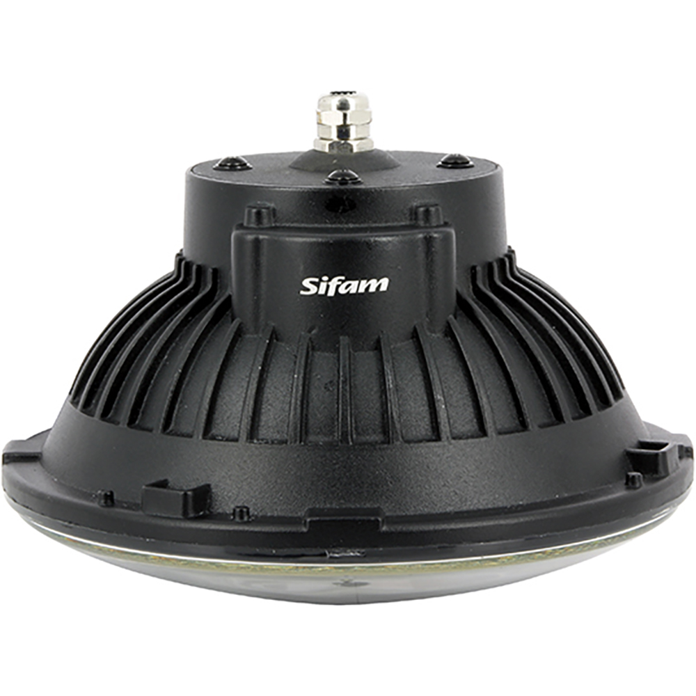 Sifam - Projecteur rond 8 led 28/36w Noir