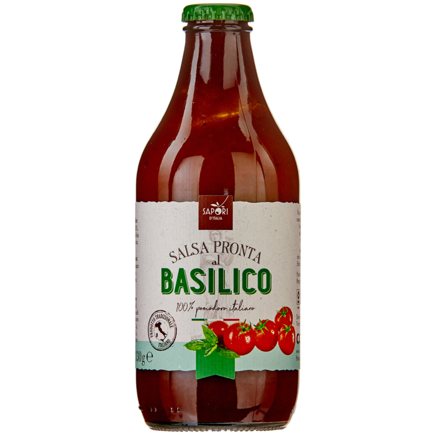Sapori d'Italia Salsa pronta al basilico