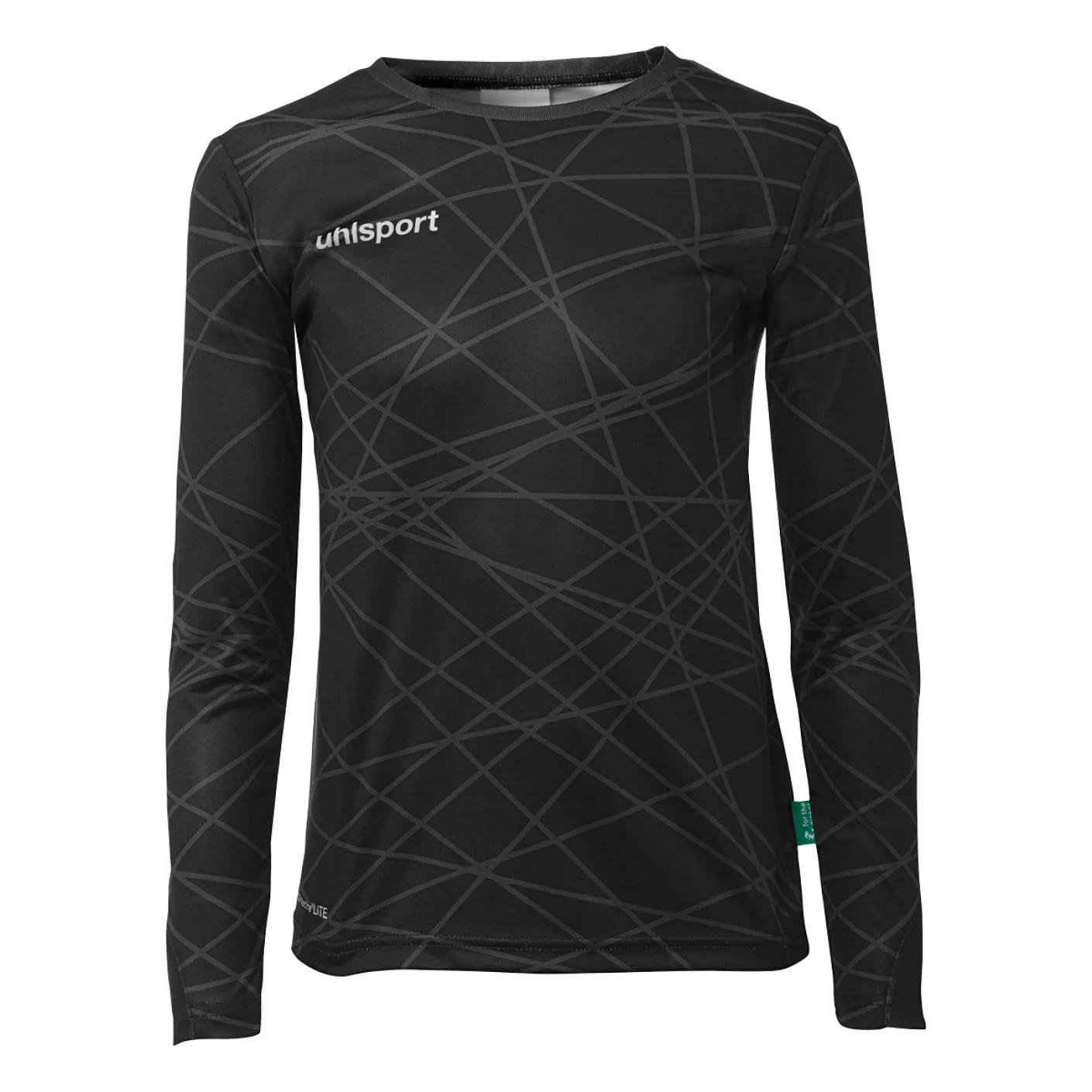 Uhlsport Prediction Keeperstenue Kids Zwart Grijs