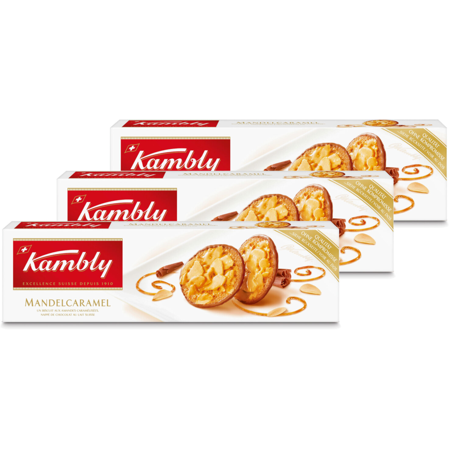 Kambly Guezli Mandelcaramel 3x100g