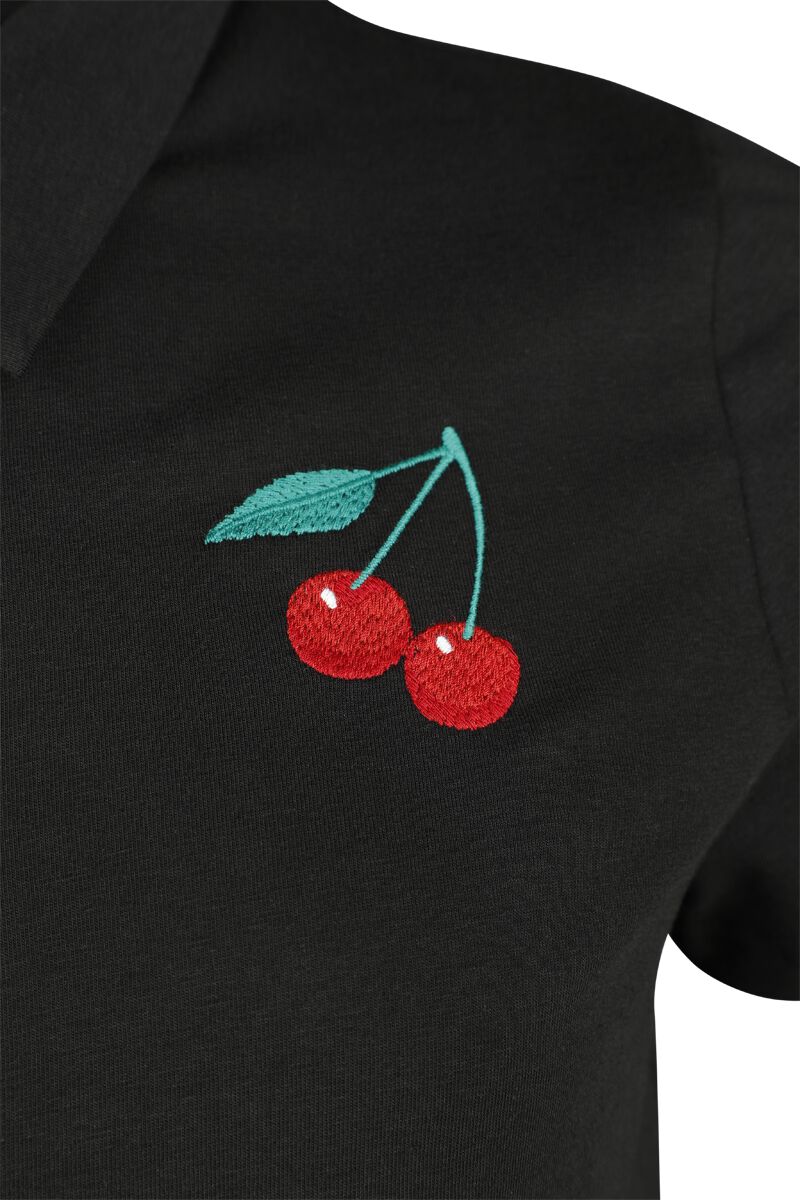 Classic Black Short Blouse | Pussy Deluxe Chemisier