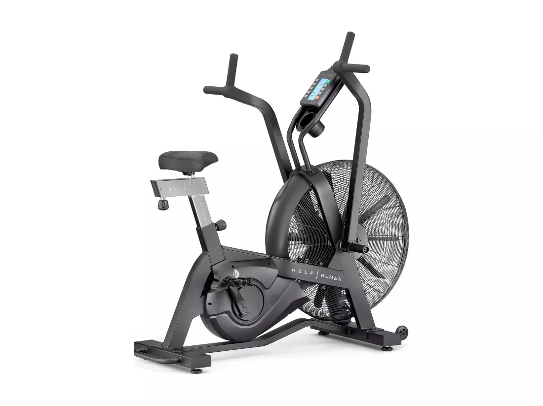 Vélo de fitness à Air - Half Human - Modèle AIR BIKE - Maison/Appartement - Écran LCD 7 programmes
