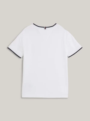 Camiseta TH Monogram Contrast