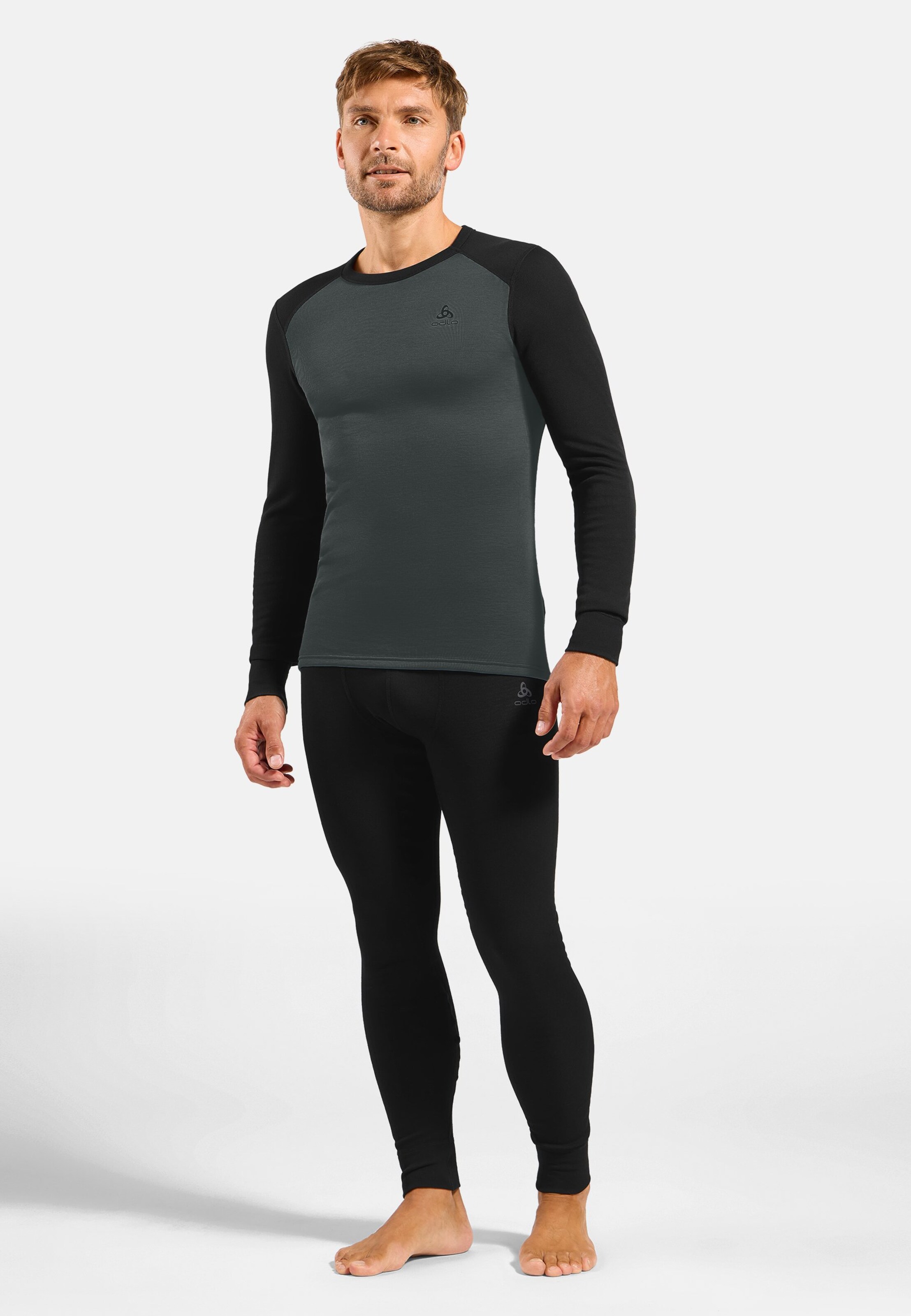 Active Warm Base layer Set in black - urban chic