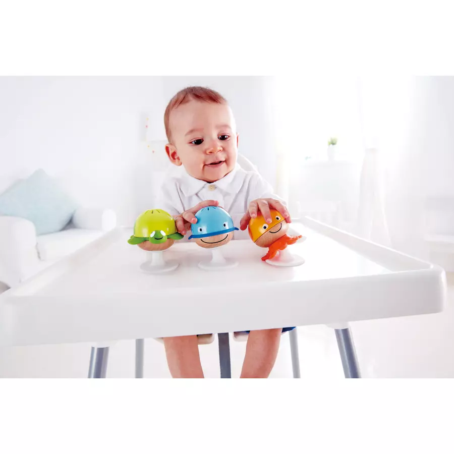 Hape Saugnapf Rasselset