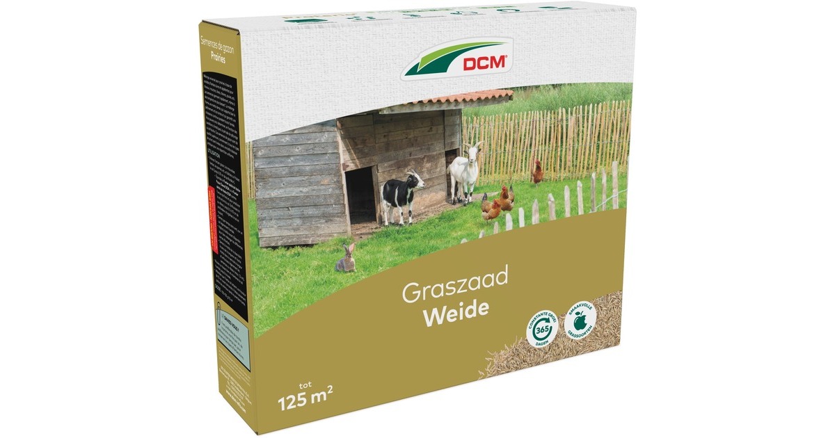 DCMGraszaad Weide 1,5 kg zaden  (Tot 125 m²)
