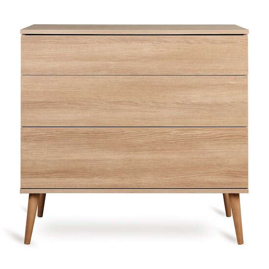 Flow commode 3 tiroirs   Honey Ash        de               Quax