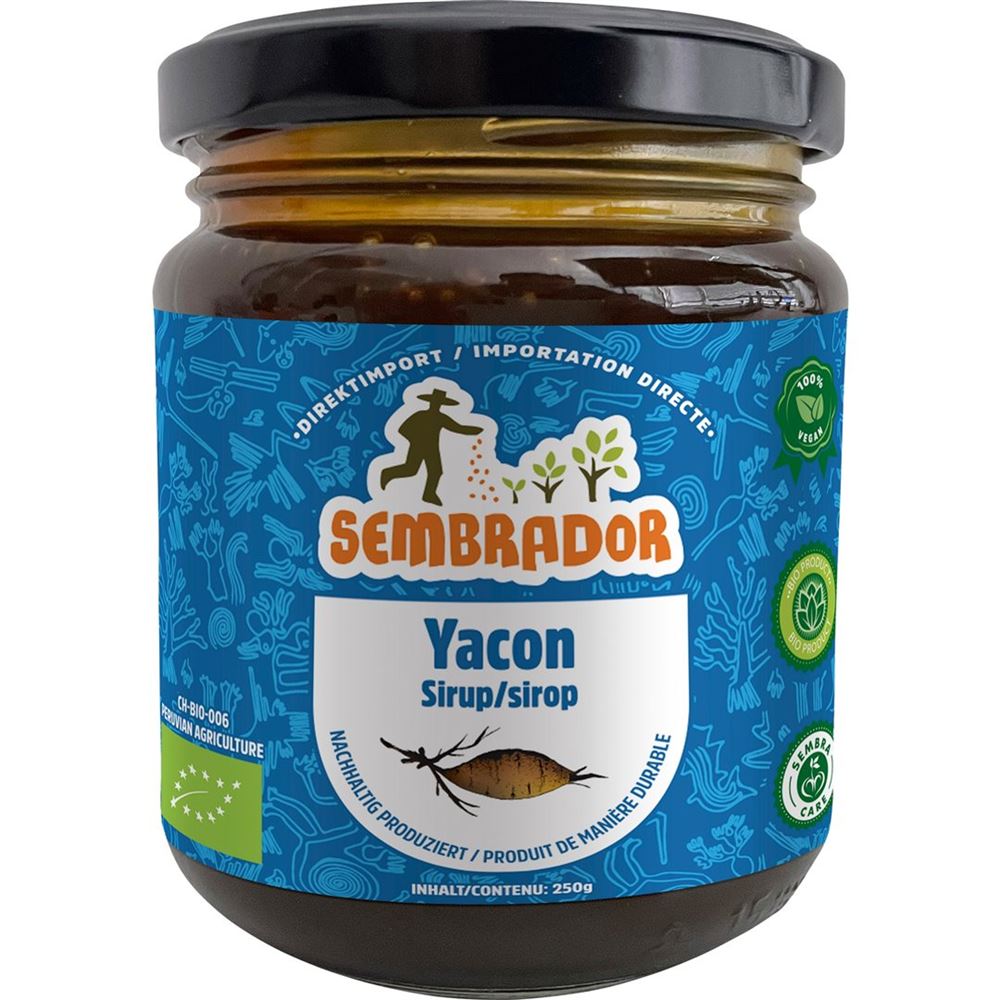 SEMBRADOR Yacon Sirup Sirup Bio Glas 250 g
