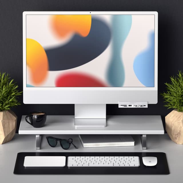 Satechi 24” iMac 2021 USB-hub (sølv)
