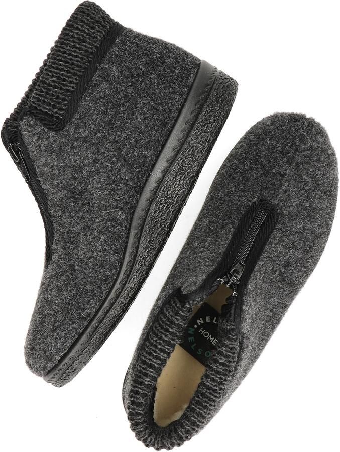 Nelson Home dames pantoffel Zwart