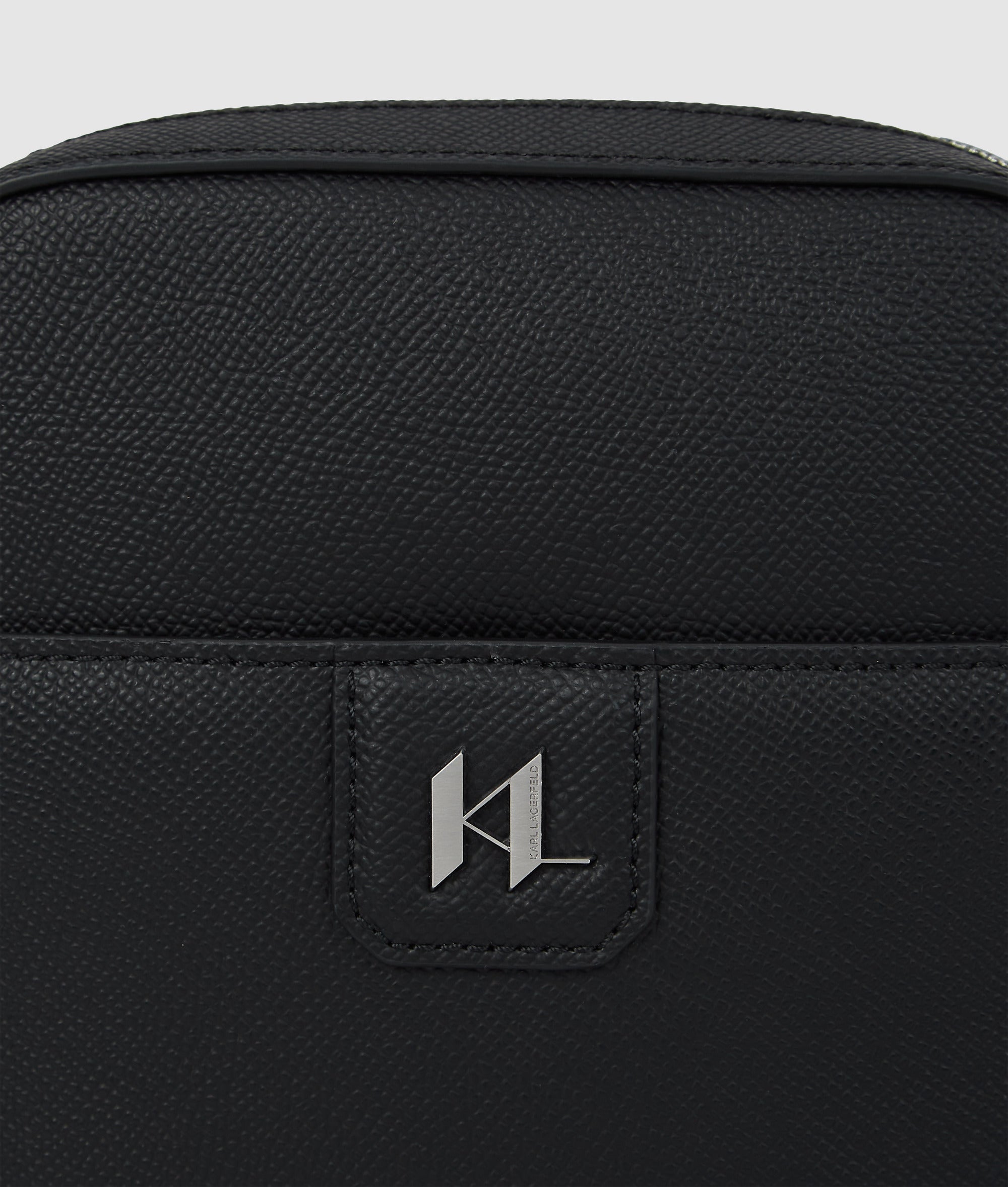 K/Monogram lederen crossbody tas