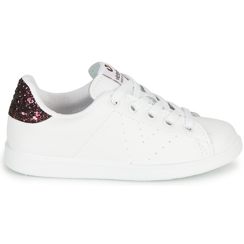 Victoria - TENIS PIEL - Blanc / Bordeaux