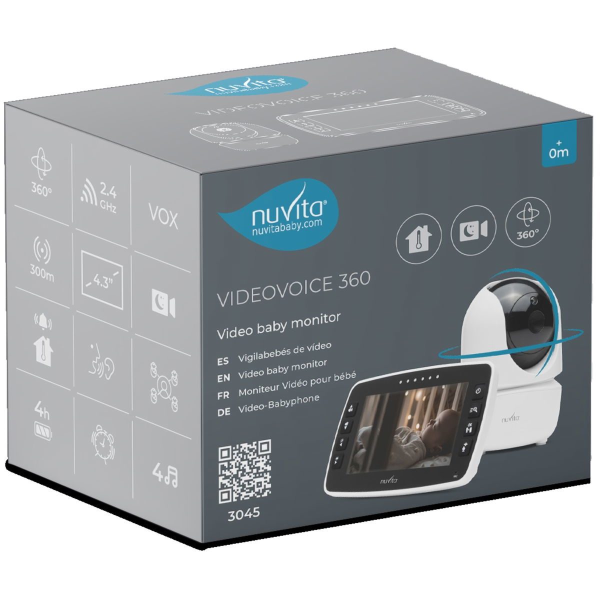 nuvitanuvita   Video Babyphone 3045