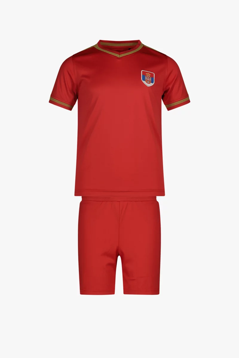 POWERZONE Serbien Fan Kinder Fussballset