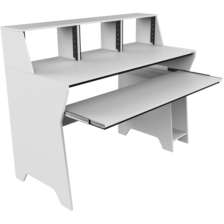 Zomo Studio Desk Milano White professioneel studiomeubel