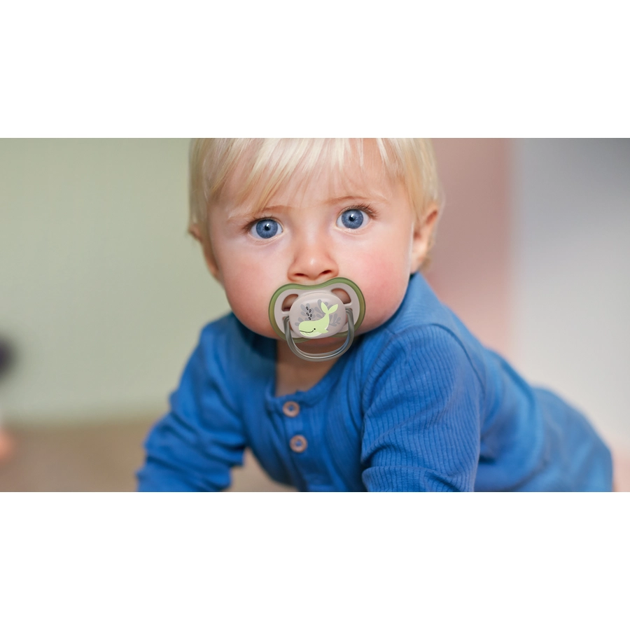Philips Avent Schnuller ultra air SCF08560 6-18 Monate 4 Stück grün