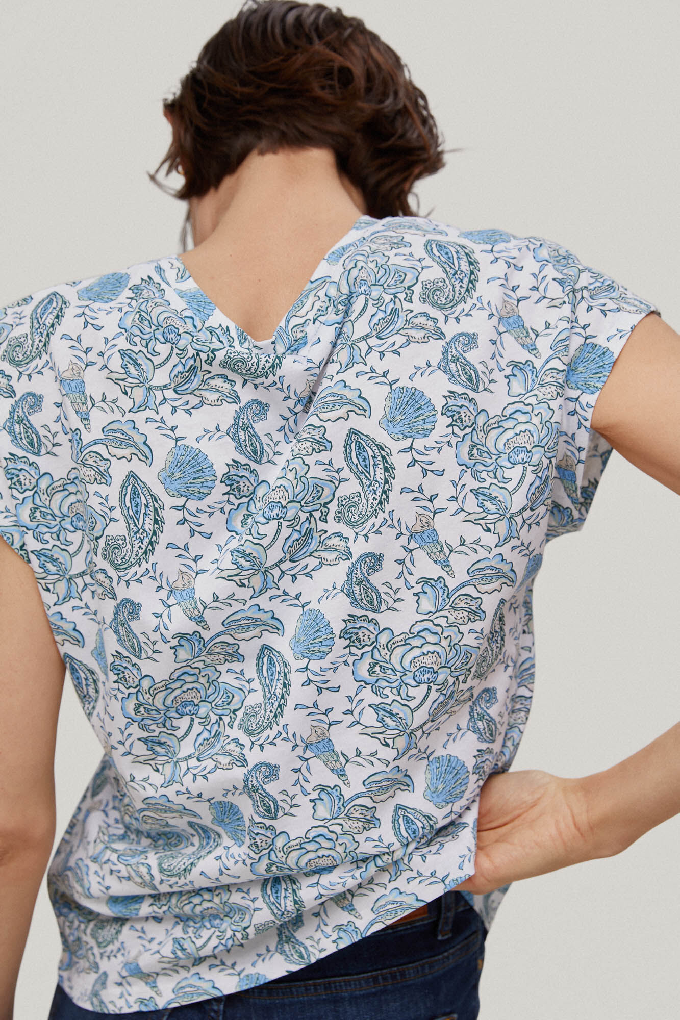Camiseta de manga curta estampada - Diversas