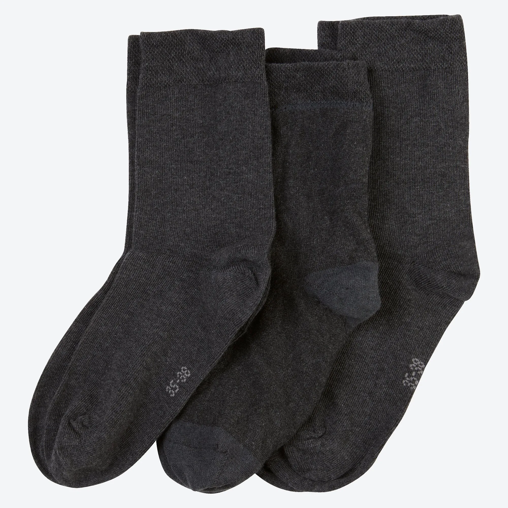 Unisex-Premium-Socken mit Baumwolle, 3er-Pack