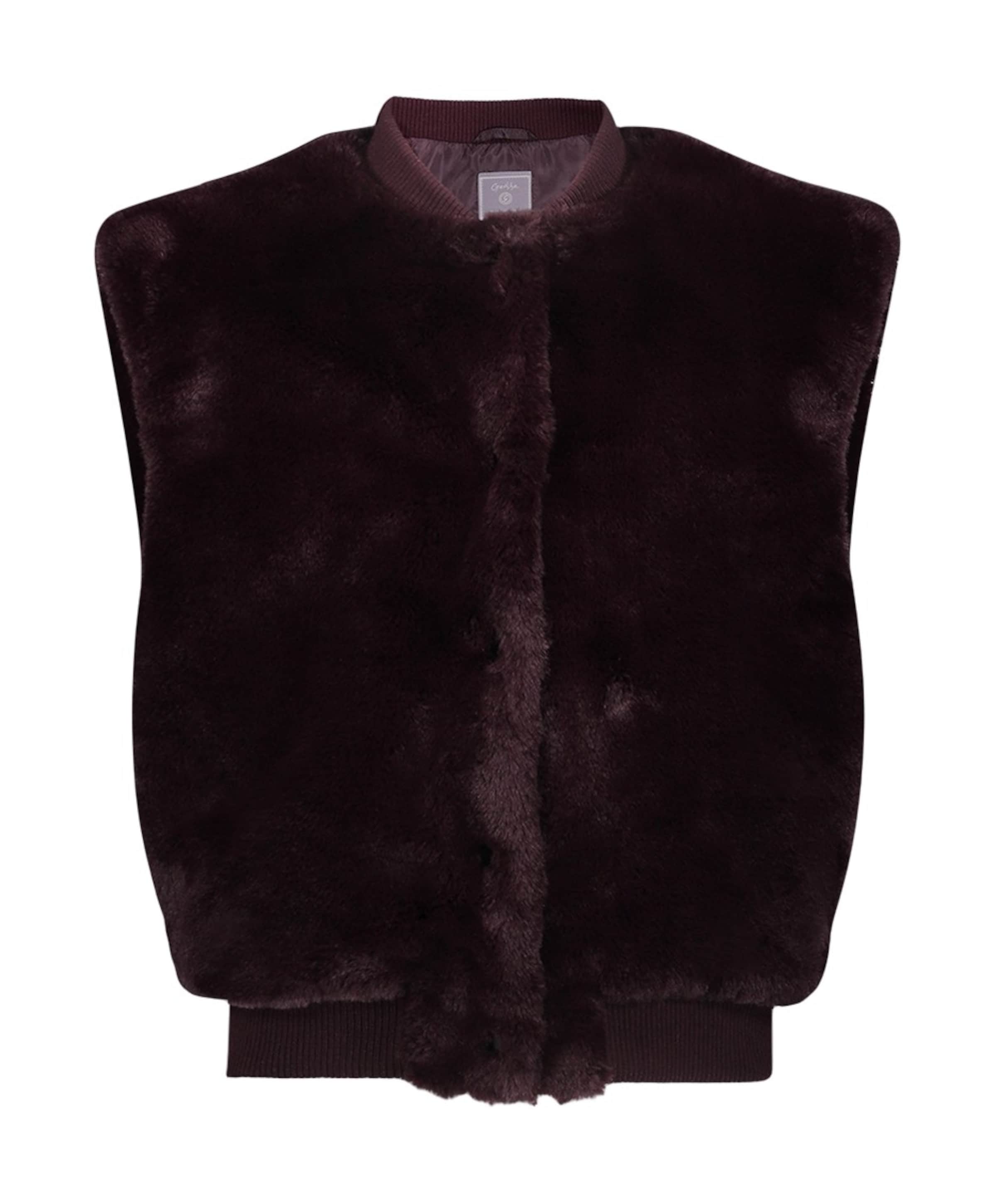 Geisha Meisjes gilet bordeaux
