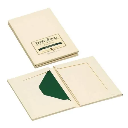 Rössler Paper Royal Kartenmappe champagner, A6