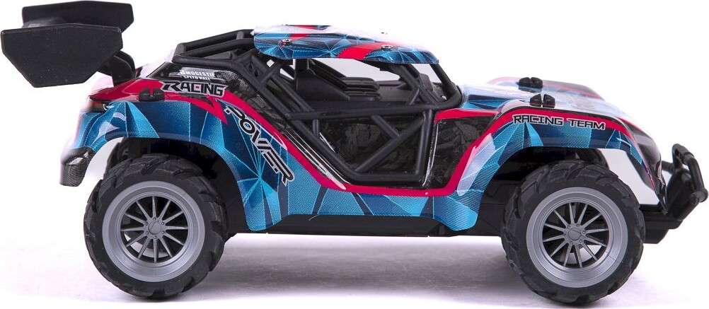 Fjernstyret Bil - Speed Racing Dirt Stars - 1:18 - Blå Og Pink