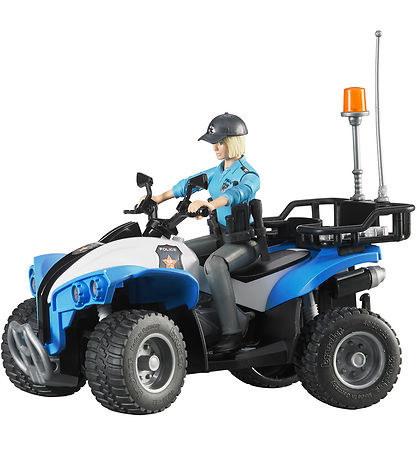 Bruder Bil - Politi ATV m. Politibetjent og Tilbeh?r - 63010