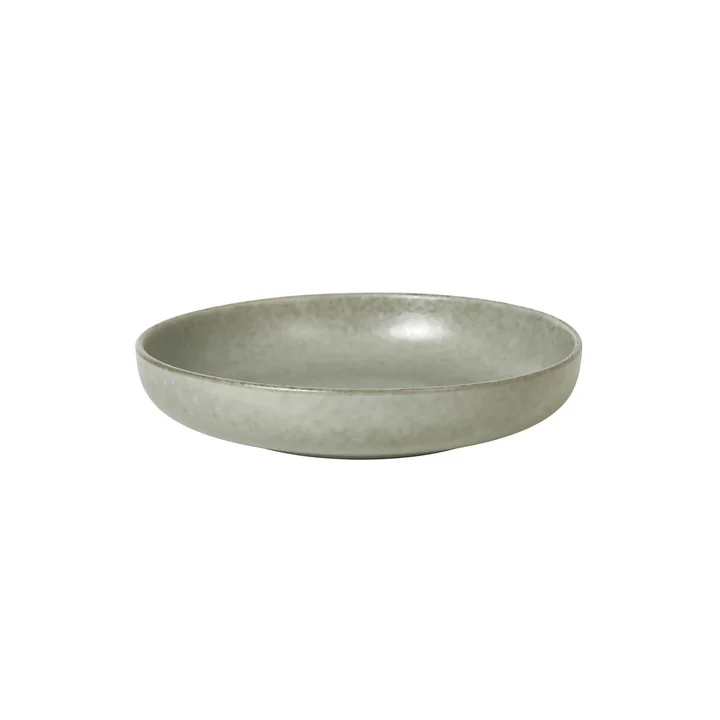 Broste Copenhagen - Nordic Marsh Schale, Ø 22.5 cm x H 4.8 cm, grün
